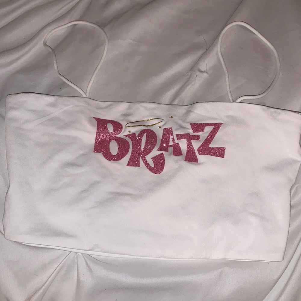 Bratz White Tube Top